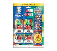 Topps Match Attax ufficiale Euro 2024 - Mega Multipack - Include 32 carte Match Attax Euro 2024 più 2 carte casuali in edizione limitata