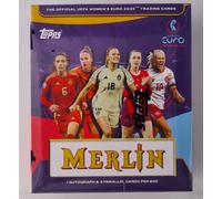 Topps Merlin UEFA Women's Euro 2025 Box Di Carte Trading: 1 Auto E 3 Parallel