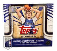 Topps Nba Basketball Jumbo Hobby Box 2025/26