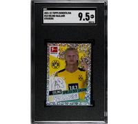 TOPPS Parallel Sticker Erling Haaland #10 Bundesliga 2021-2022 SGC 9,5 MINT+