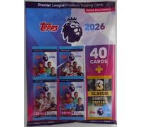 Topps Premier League 2026 Trading Carte Mega Multipack: 40 + 3 Edizione Limitata