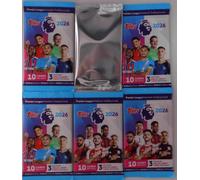 Topps Premier League 2026 Trading Carte Paraurti Confezione 50 + 2 Le Hoff IN