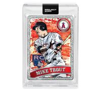 Topps PROJECT 2020 Carta 100 - 2011 Mike Trout Di Blake Jamieson