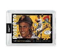 Topps PROJECT 2020 Carta 110 - 1955 Roberto Clemente Di Sophia Chang