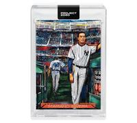 Topps PROJECT 2020 Carta 242 - 1992 Mariano Rivera Di Andrew Thiele