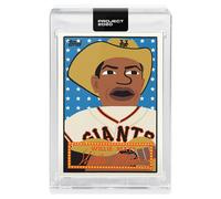 Topps PROJECT 2020 Carta 244 - 1952 Willie Mays Di Keith Shore