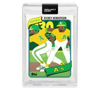 Topps PROJECT 2020 Carta 326 - 1980 Rickey Henderson Di Keith Shore