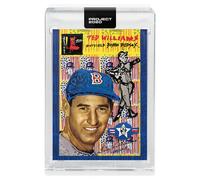 Topps PROJECT 2020 Carta 345 - 1954 Ted Williams Di Gregory Siff