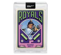 Topps PROJECT 2020 Carta 75 - 1975 George Brett Di Grotesk