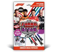 Topps Turbo Attax Formula 1 2024 - Mega Multipack - Contiene 39 carte Turbo Attax piu 2 carte Limited Edition.