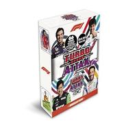 Topps Turbo Attax Formula 1 2024 - Mega Tin - Fast Track - contiene 66 carte tra cui 6 LE e 4 esclusive carte "Fast Track"