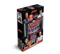 Topps Turbo Attax Formula 1 2024 - Mega Tin - Five Fold - contiene 66 schede Turbo Attax, tra cui una scheda Michael Schumacher Limited Edition garantita e 5 altre carte LE.