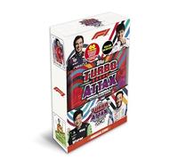 Topps Turbo Attax Formula 1 2024 Mega Tin Revved Up contiene 66 carte, tra cui 6 LE e 4 carte esclusive "Revved Up"
