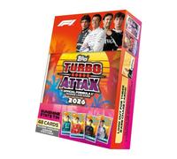Topps Turbo Attax Formula 1 2026 - Mega scatola di latta Sunshine State F1, carte Formula 1 e Toploader BB-Toy-Trades