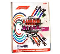 Topps Turbo Attax Karten 2024 Formula 1 - Carte da collezione - Trading Cards - 1 raccoglitore