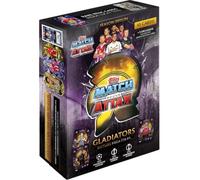 Topps UCC Match Attax 2025/26 - Mega Tin - Battlers - contiene 45 carte Match Attax Plus 3 esclusive Gladiators LE.