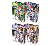 Topps UCC Match Attax 2025/26 - Mini Tin Bundle - contiene tutte e 4 le mini scatole della collezione Match Attax 2025/26 - World Beaters, Global Goalscorers, Homegrown Heroes e International Icons.