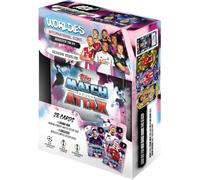 Topps UCC Match Attax 2025/26 - Mini Tin - International Icons - include 28 carte Match Attax Plus una Star Boy LE casuale e 3 esclusive carte "Worldies".