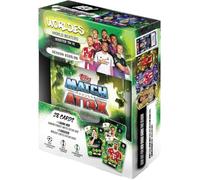 Topps UCC Match Attax 2025/26 - Mini Tin - World Beaters - include 28 carte Match Attax Plus una Star Boy LE casuale e 3 carte esclusive "Worldies".