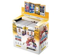 Topps UCC Match Attax 2025/26 -Scatola completa: contiene 32 pacchetti con 4 carte speciali inserite per pacchetto (12 carte per pacchetto).