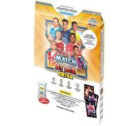 Topps UCC Match Attax Extra 2026 - Starter Pack Online Versione Esclusiva! Contiene 50 carte più 2 luci dello stadio LE's, 1 Electrix LE casuale, 1 carta Black Fire LE più un pacchetto fortunato