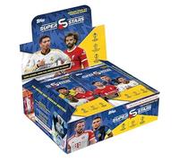 Topps UCC Superstars 23/24 - Full Box - 24 pacchetti di UEFA Superstars 2024 (8 cards per pacchetto/192 cards), Taglia unica