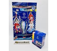 Topps UEFA Champions League 2024 2025 Album Starter + Scatola Box 50 bustine ...