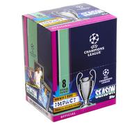 Topps UEFA Champions League Stickers - Full Box (contenente 50 pacchetti/ 400 Stickers)