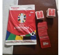 TOPPS UEFA EURO 2024 Starter pack sealed + set completo figurine edizione Swiss