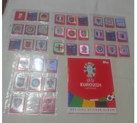 TOPPS UEFA GERMANY EURO 2024 SWISS ALBUM FULL SET COMPLETO 686 FIGURINE + 21 SP