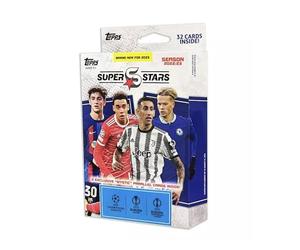 Topps UEFA Superstars 22/23 - Pacchetto hanger (4 pacchetti)