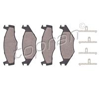 TOPRAN 102 843 Kit pastiglie freno, Freno a disco per SEAT,VW