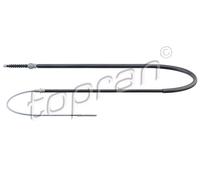 TOPRAN 103 063 Cavo comando, Freno stazionamento per VW
