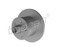 TOPRAN 103 263 Disco freno per VW