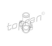 TOPRAN 107 310 Flangia refrigerante Testa a cilindro Anteriore Flangia Refrigerante Flangia termostato Flangia del refrigerante