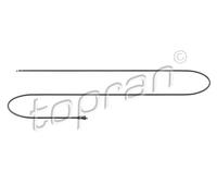 TOPRAN 108 361 Cavo comando cofano motore per VW