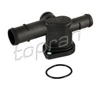 TOPRAN 110 363 Flangia d. refrigerante per AUDI,SEAT,SKODA,VW