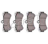 TOPRAN 111 581 Kit pastiglie freno, Freno a disco per PORSCHE,VW
