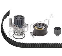 TOPRAN 112 972 Pompa acqua + Kit cinghie dentate per AUDI,FORD,SEAT,SKODA,VW