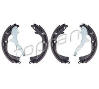 TOPRAN 114 031 Kit ganasce freno per VW