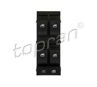 TOPRAN 114 753 Interruttore, Alzacristallo per AUDI