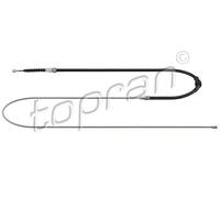 TOPRAN 114 850 Cavo comando, Freno stazionamento per VW