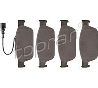 TOPRAN 114 855 Kit pastiglie freno, Freno a disco per VW