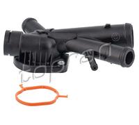 TOPRAN 114 918 Flangia d. refrigerante per AUDI,SEAT,SKODA,VW