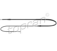 TOPRAN 115 122 Cavo comando, Freno stazionamento per VW