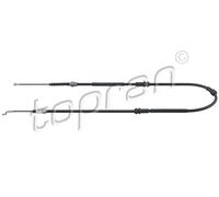 TOPRAN 115 923 Cavo comando, Freno stazionamento per VW