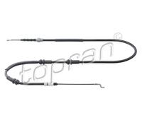 TOPRAN 115 977 Cavo comando, Freno stazionamento per VW
