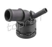 TOPRAN 118 498 Flangia d. refrigerante per AUDI,CUPRA,SEAT,SKODA,VW