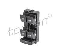 TOPRAN 120 202 Interruttore, Alzacristallo per SKODA
