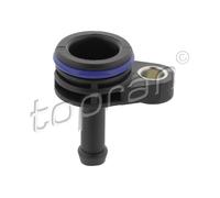 TOPRAN 120 825 Flangia d. refrigerante per AUDI,CUPRA,SEAT,SKODA,VW